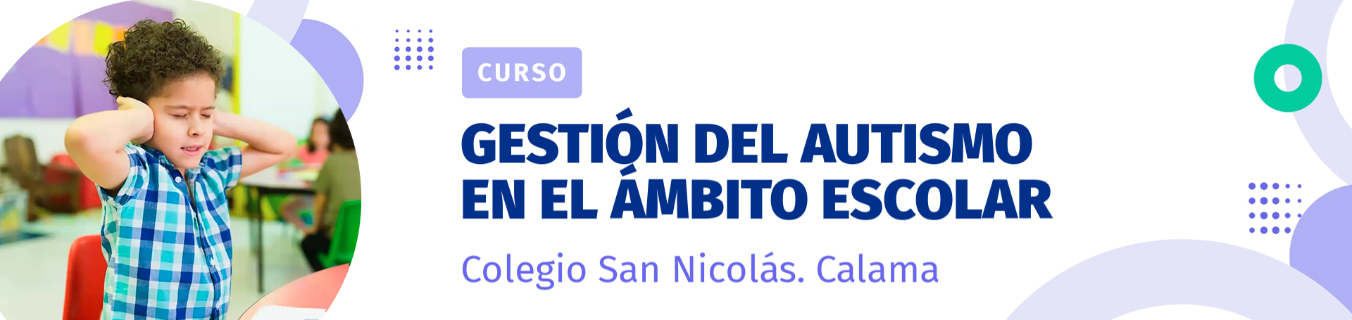 Gestión del autismo en el ámbito escolar
